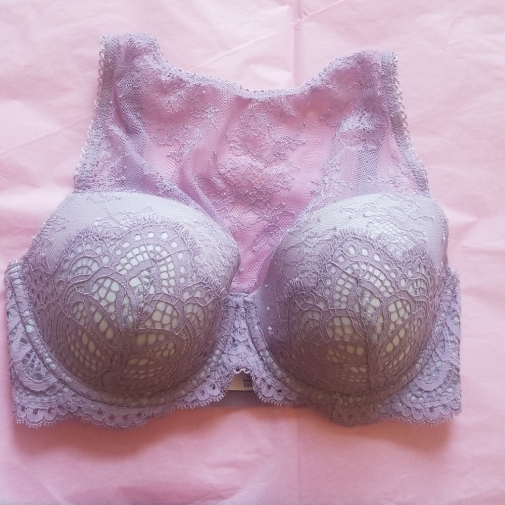 NEW! VS Dream Angels Lace High Neck Bra!